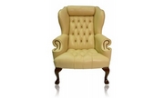 Regency Upholstery Leather Chesterfields
