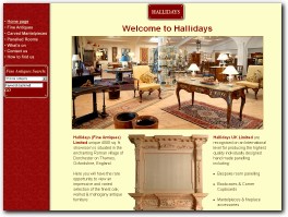 http://www.hallidays.com website