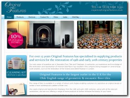 http://www.originalfeatures.co.uk website