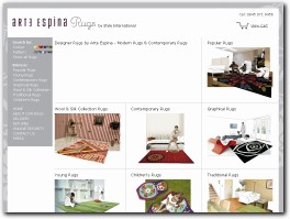 http://www.arteespinarugs.co.uk website