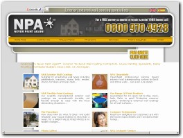 http://www.neverpaintagain.co.uk website