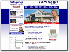 http://www.safeguardhomesecurity.com website
