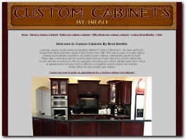 http://www.customcabinetsbybrad.com/ website