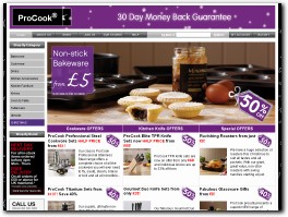 http://www.procook.co.uk website