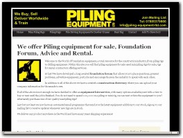 http://www.pilingequipmentltd.co.uk website