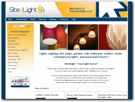 http://www.site4light.co.uk website