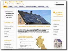 http://www.solarpanelsquotations.co.uk website