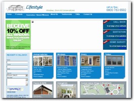http://www.lifestylewindowsandconservatories.com website