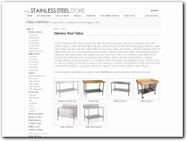http://www.stainlesssteelstore.com/work-tables.html website