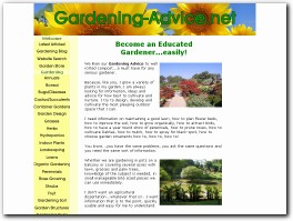 http://www.gardening-advice.net website