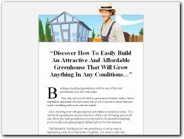 http://www.buildingagreenhouseplans.com website