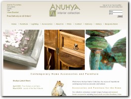 http://www.anuhyacollection.com website
