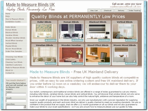 http://www.madetomeasureblinds-uk.com/ website