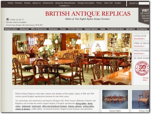 http://www.britishantiquereplicas.com/ website