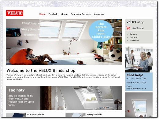 http://www.veluxblindsdirect.co.uk/ website