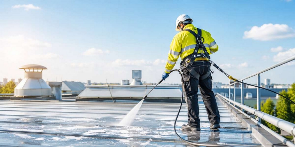 How to Clean a Roof: A Guide to Commercial Roof Cleaning