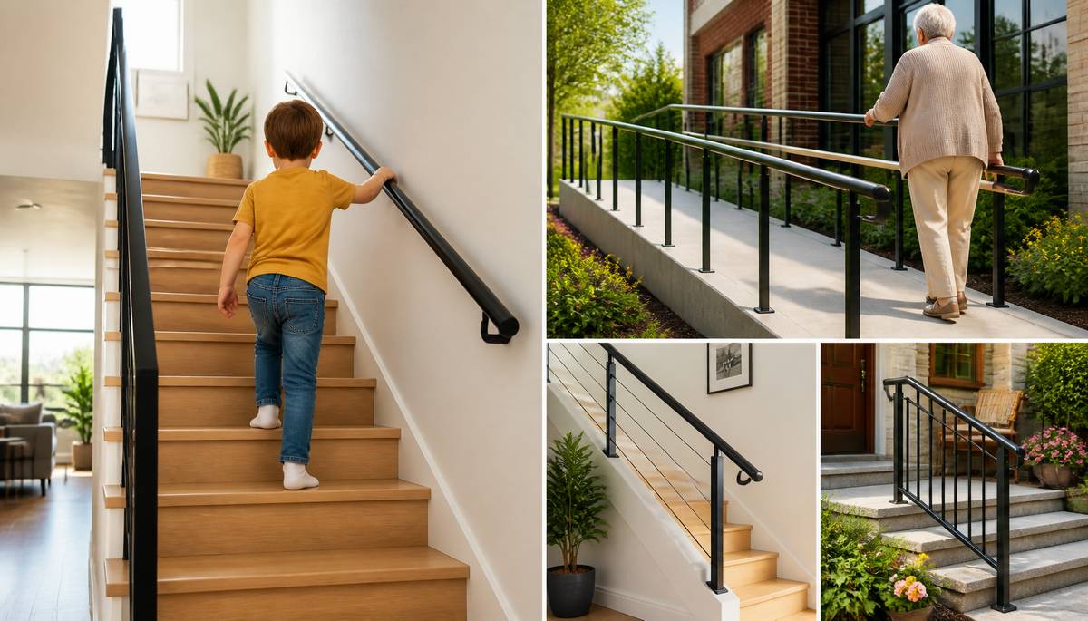Ensuring Safety for Children and Seniors with Quality Handrails