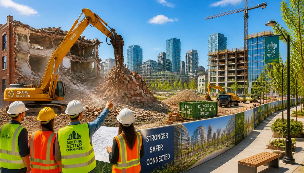 5 Ways Demolition Contractors Support Urban Redevelopment
