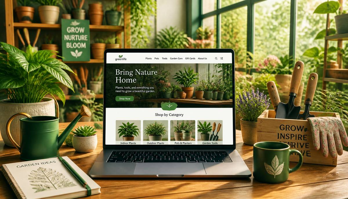 Shopify Store Design for Garden Websites: Theme vs Custom Development