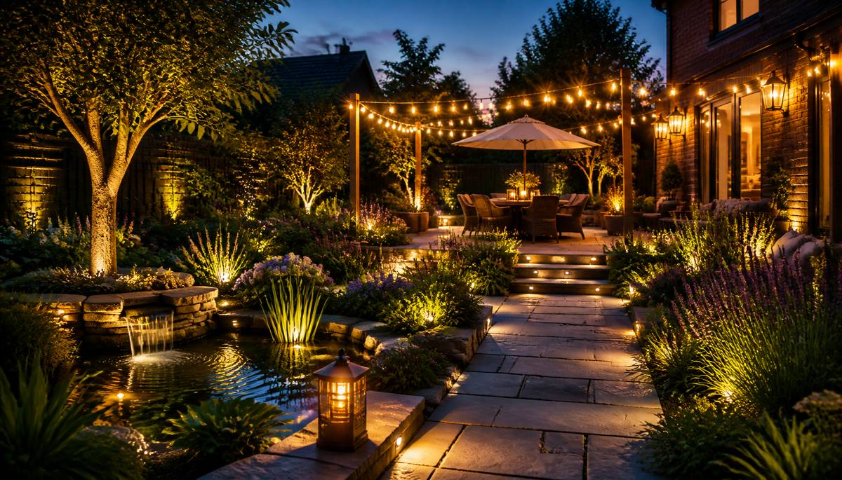 How Lighting in the Garden Can Transform Your Space