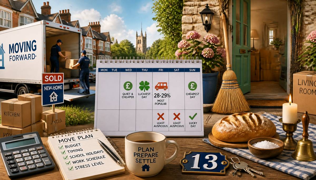 The Best Day to Move House: Superstitions & Stats