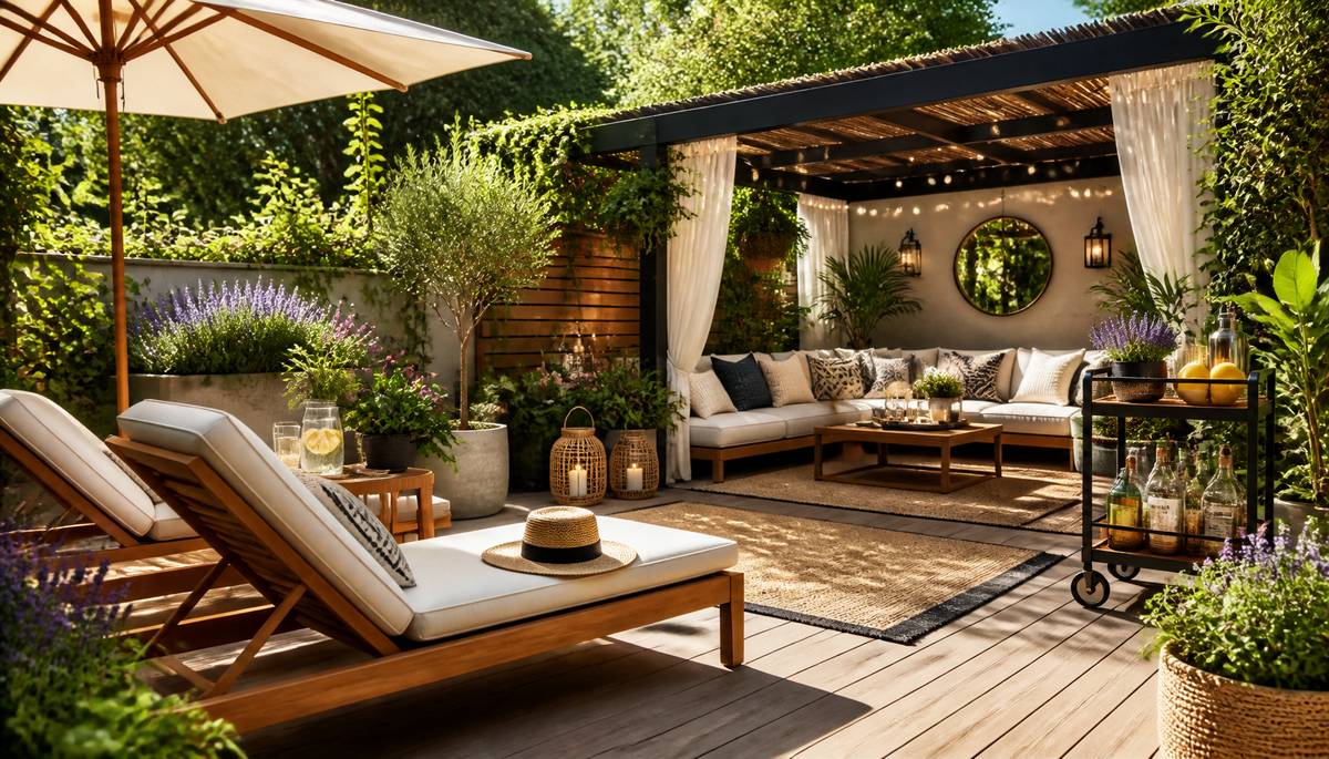 A Guide To Creating the Ultimate Outdoor Lounge for the Summer