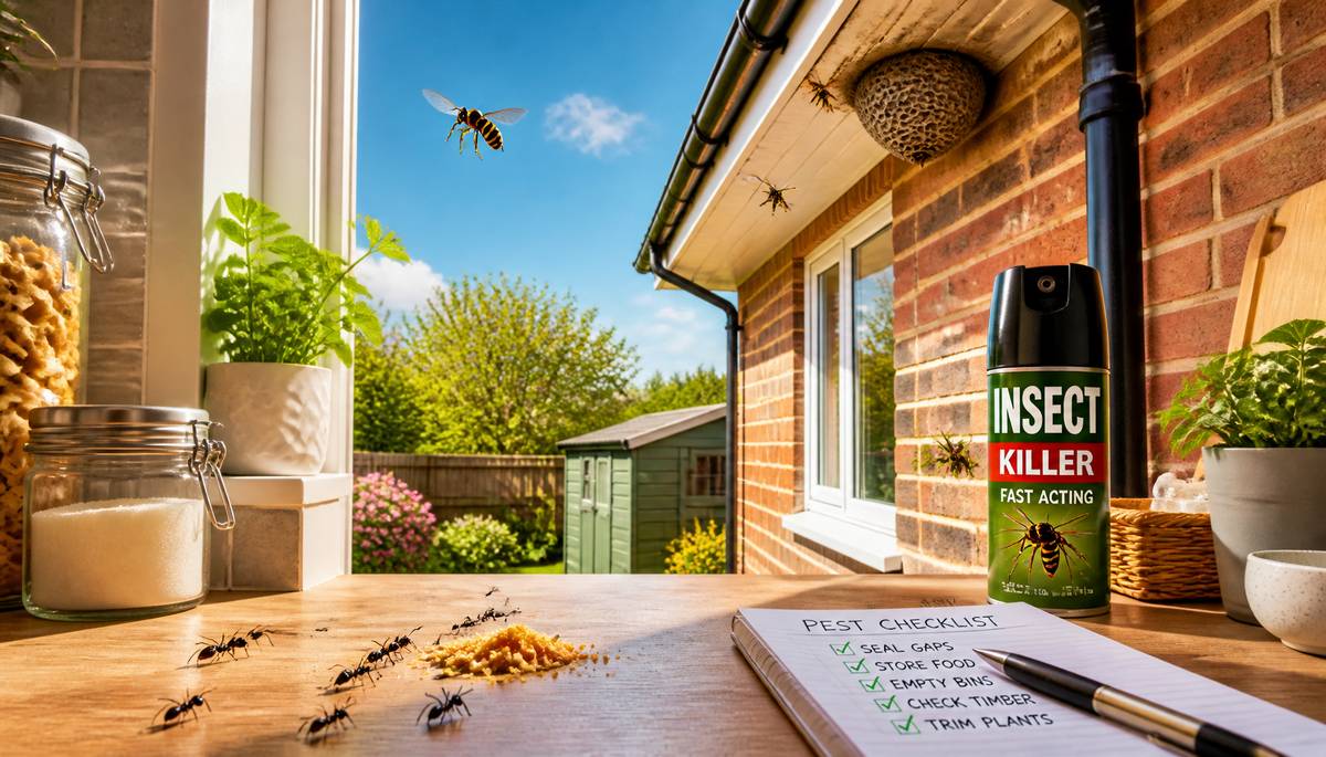 How to Handle Insect Pest Control at Home This Spring