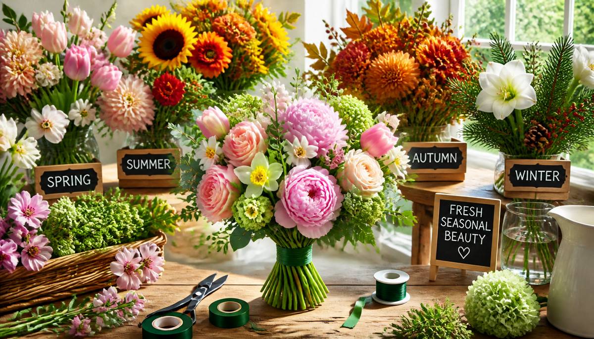 How to Create a Stunning Seasonal Bouquet for Any Occasion