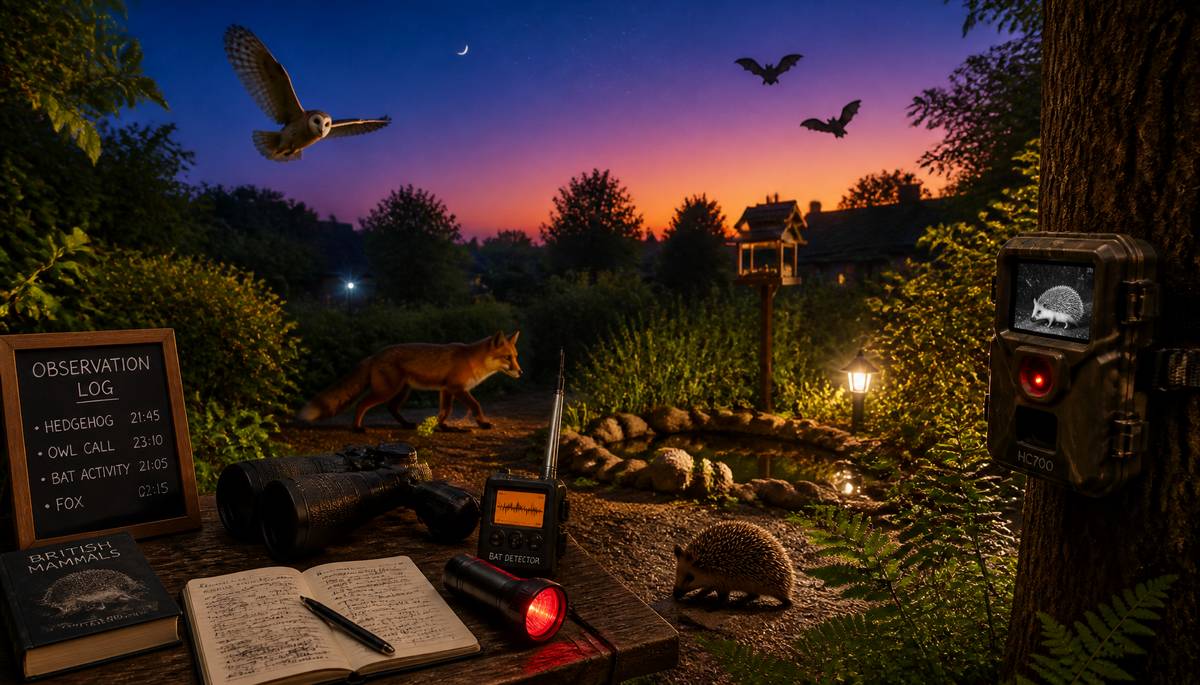 How to Monitor Nocturnal Wildlife Activity Where You Live