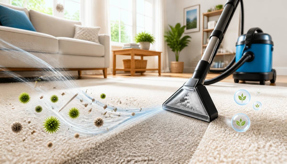 How Dirty Carpet Affects Indoor Air Quality