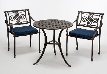 aluminium bistro set