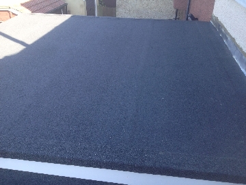 Felt roofing job in London