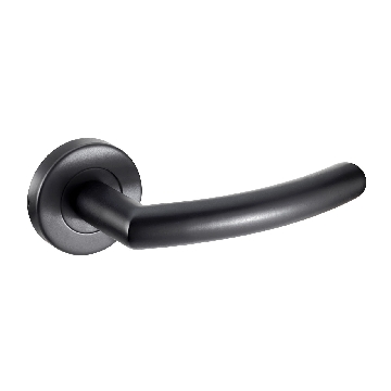 Black Internal Door Handles with Matte Black Finish