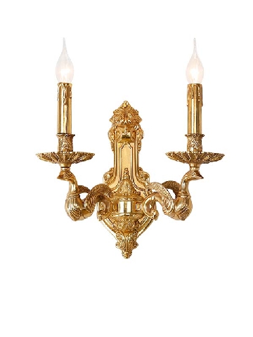 solid brass wall lamp