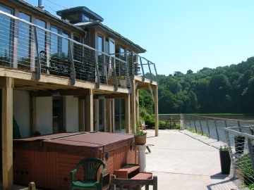 Modern Waterside Decking