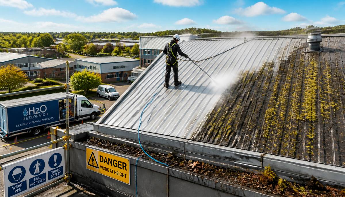 How to Clean a Roof: A Guide to Commercial Roof Cleaning