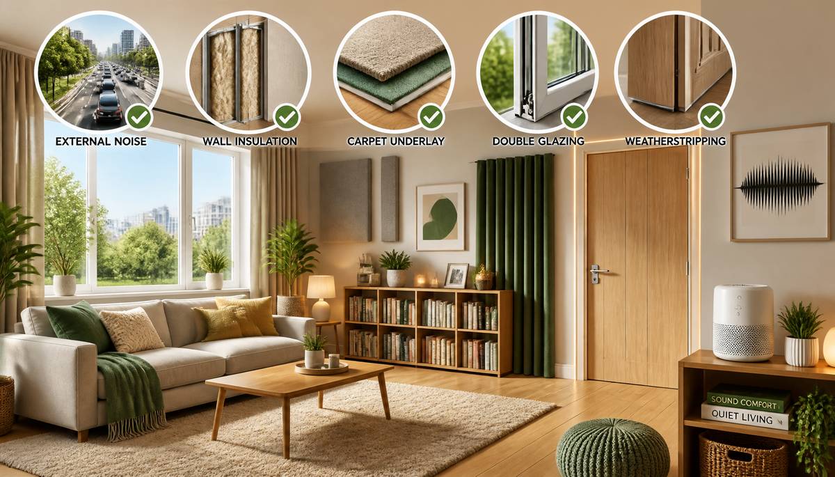 Key Home Improvement Strategies to Minimise Noise Pollution