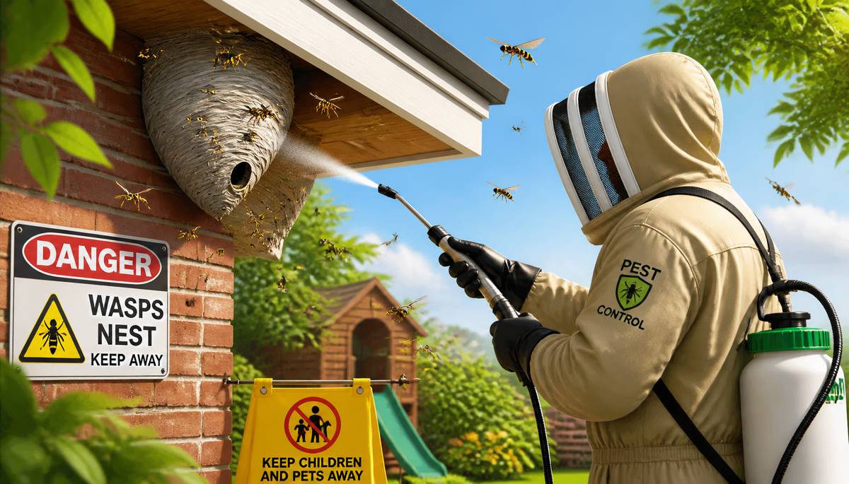 What to Do If You Find a Wasp Nest