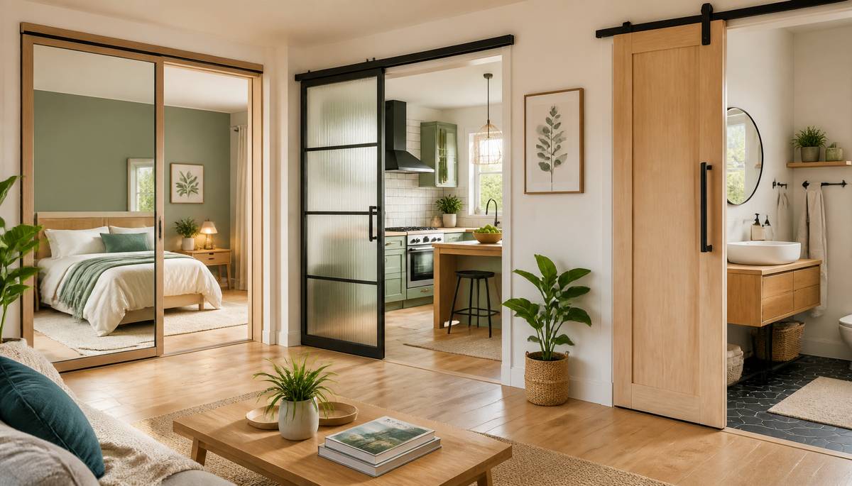 Space-Saving Secrets: How Sliding Doors Can Transform Tiny Rooms into Functional Living Areas