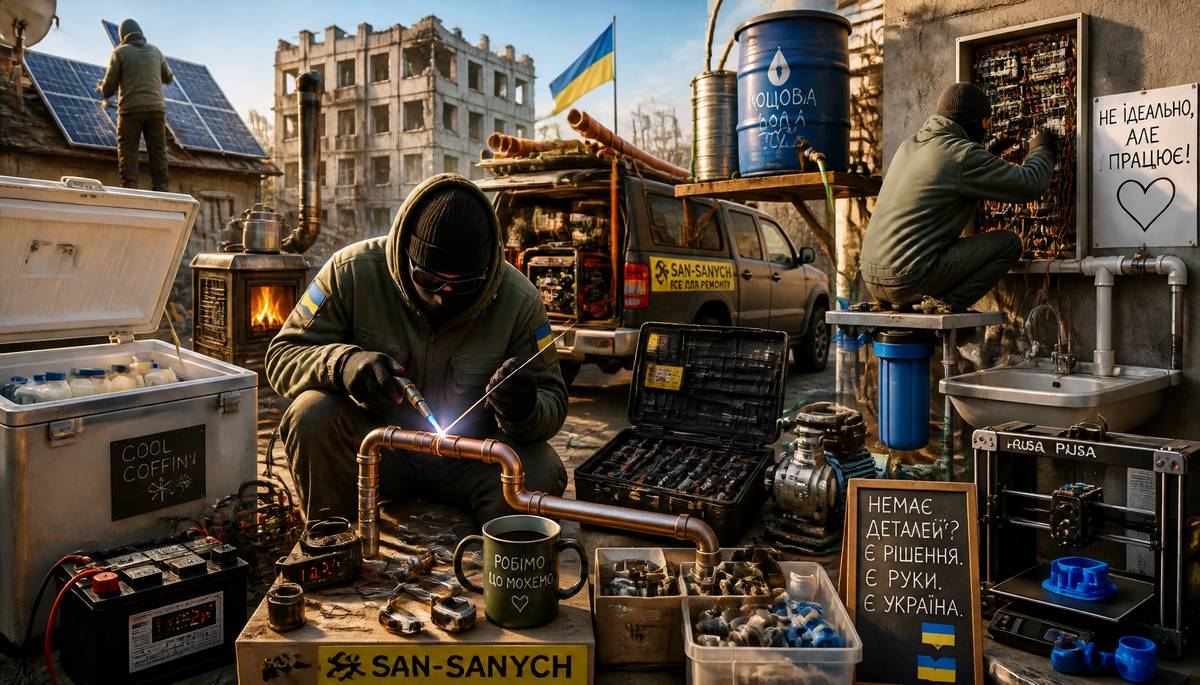 MacGyvering the Frontline: Fixes Keeping Ukraines Infrastructure Functional