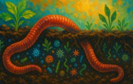 Worm Work Isn`t Just Dirty   It`s Microbial Alchemy