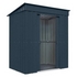 Globe 6x3ft Pent Metal Garden Shed
