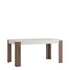 Toronto White & San Remo Oak Dining Table 160cm