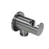 Wall-Mounted Shower Outlet Elbow for Hand Shower- Brushed Black