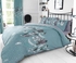 New duvet set quilt cover pillow cases stripe discount bargain bedding