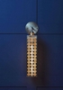 SIGNATURE MOROCCAN GOLD LEAF BATHROOM WALL LIGHT IP44