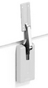 London Shelf Bracket - 225 x 175mm - White