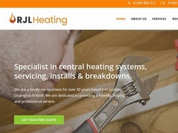 https://rjlheatingservices.co.uk/ website