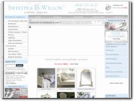 https://www.sweetpeaandwillow.com/ website