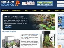 https://swallowaquatics.co.uk/ website